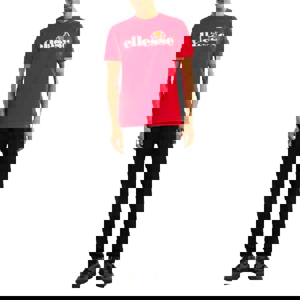 Ellesse Mens Prado T-Shirt - Red - 