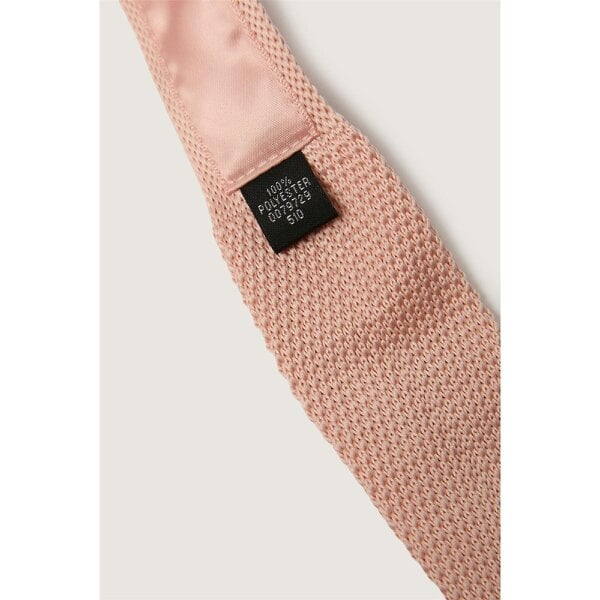 Antique Rogue Pink Knitted Tie