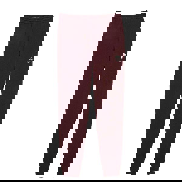 Lacoste Unisex Adult Tapered Leg Jogging Bottoms - Maroon Red