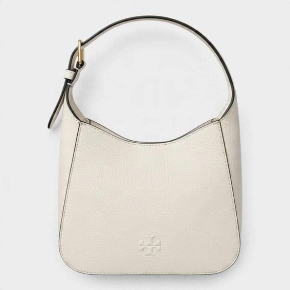 Tory Burch Thea Small Bucket Bag Ivory
