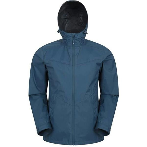 Mountain Warehouse Mens Rift Extreme 2.5 Layer Waterproof Jacket - Blue - 