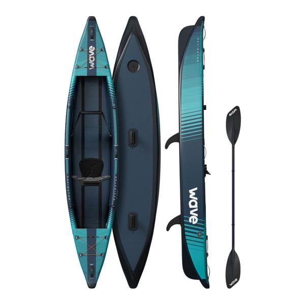 Wave The Navigator 3.0 Inflatable 1-3 Seater Kayak - Drop-Stitch