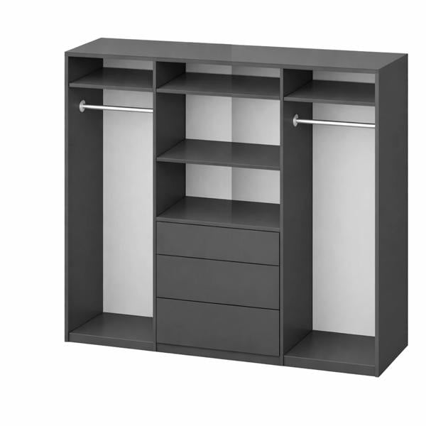 TJ's Furniture Aachen - Sam Remo Oak  4 Door wardrobe