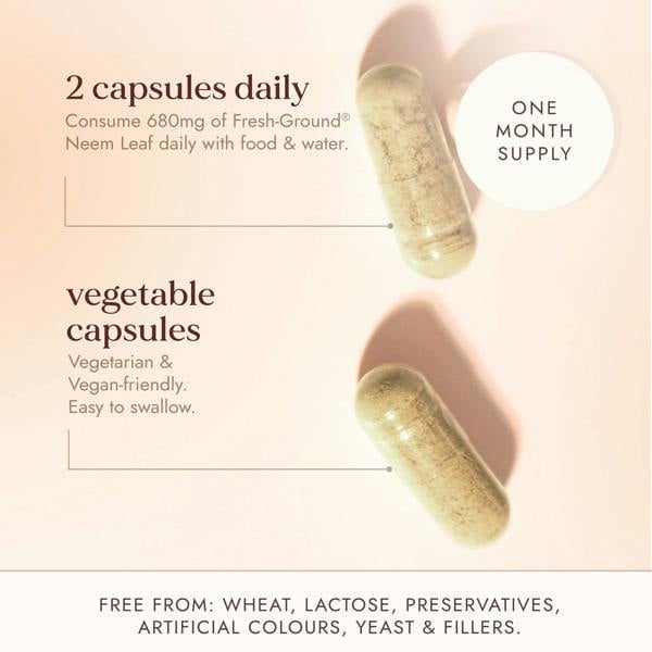 Fushi Wellbeing Organic Neem Leaf