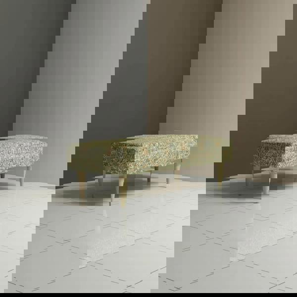 ISTOOLS Classic British Style Stitched Lid Ottoman – Multi - Functional Storage Bench & Coffee Table - ISTOOLS