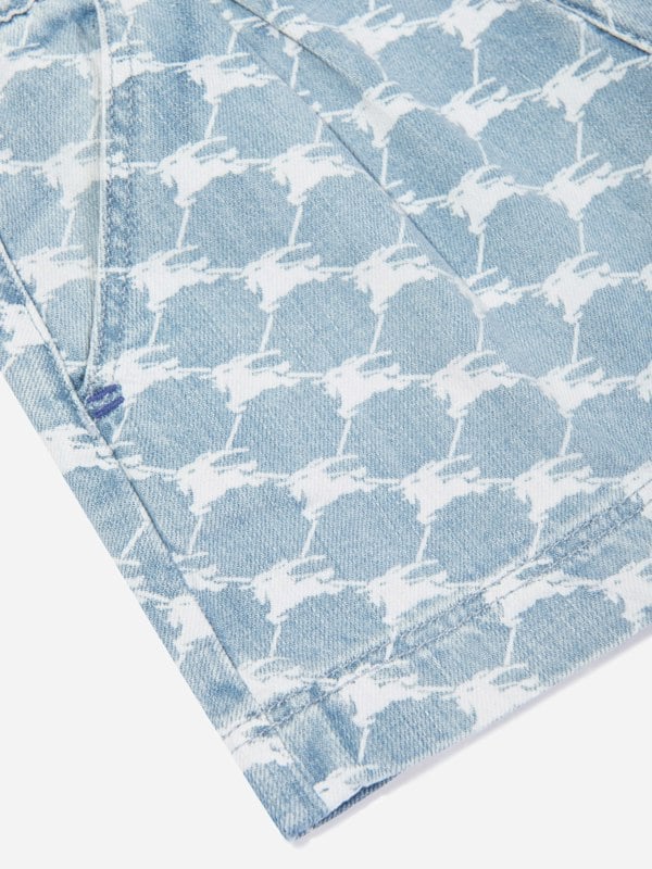 Burberry Kids Burberry Girls Nicoletta Shorts in Blue