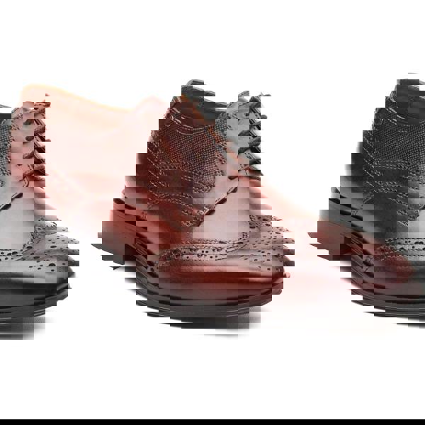 Base London Base London STEEPLE Mens Brogue Shoes Tan