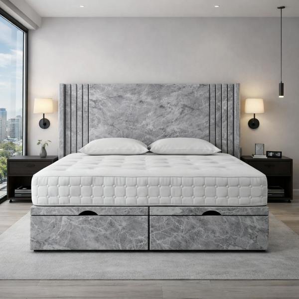 Great British Beds Oxford Winged Divan Ottoman Bed