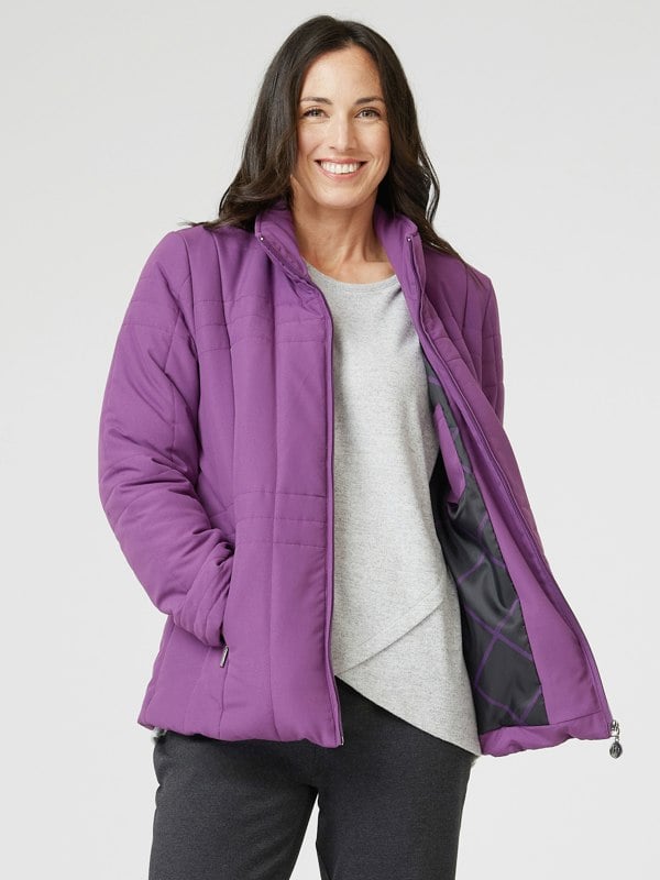 PennyPlain Quilt Jacket - Amethyst