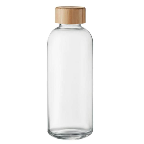 MidOcean Frisian Bamboo 650ml Water Bottle - Transparent - 
