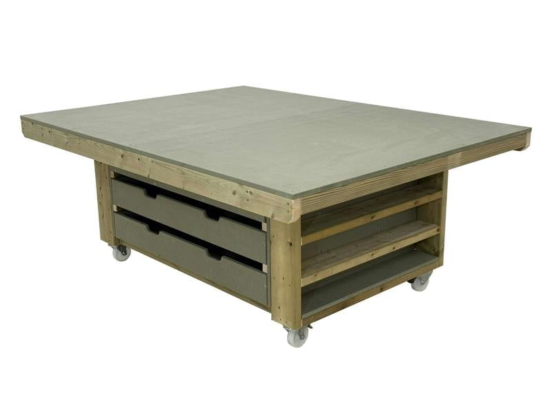 Arbor Garden Solutions Art/craft table, project workbench with storage V.4