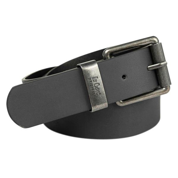 Lee Cooper Mens PU Belt - Black - 
