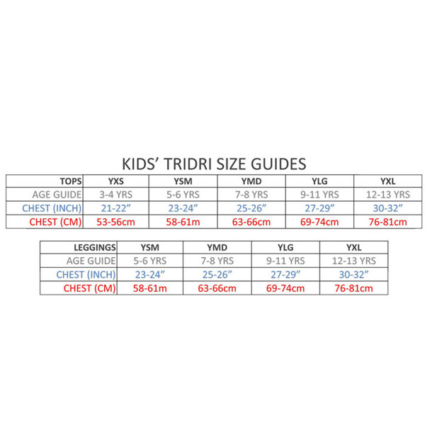 TriDri Kids' TriDri Performance Light Long Sleeve Base Layer {TR16B}