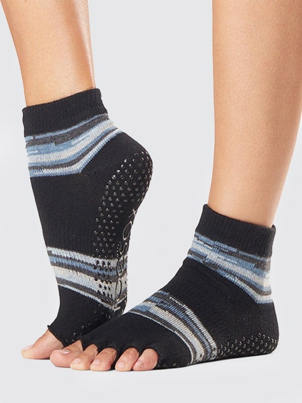 ToeSox Ankle Half Toe Women's Yoga Grip Socks