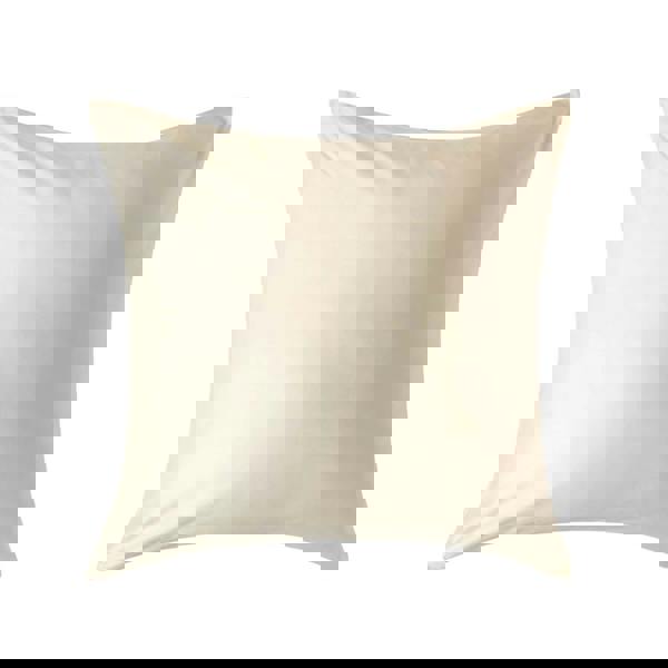 HOMESCAPES Organic 400 TC Egyptian Cotton Sateen Pillowcase, European Size