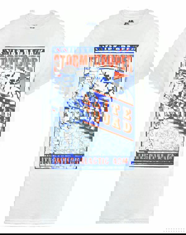 Star Wars Mens White Stormtrooper Short Sleeved T-Shirt