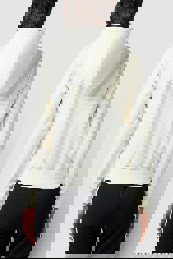 CDG Comme Des Garcons CDG Bow Detail Hoodie Off White