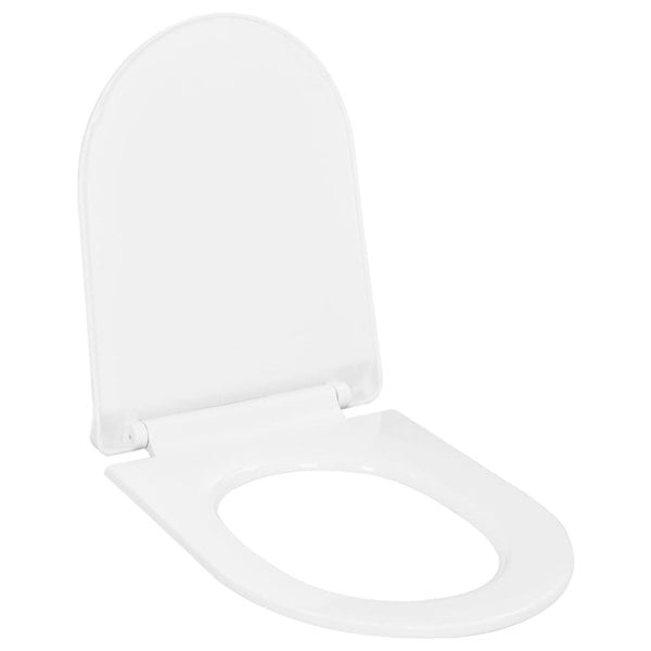 Berkfield Soft-close Toilet Seat with Quick-release Design White