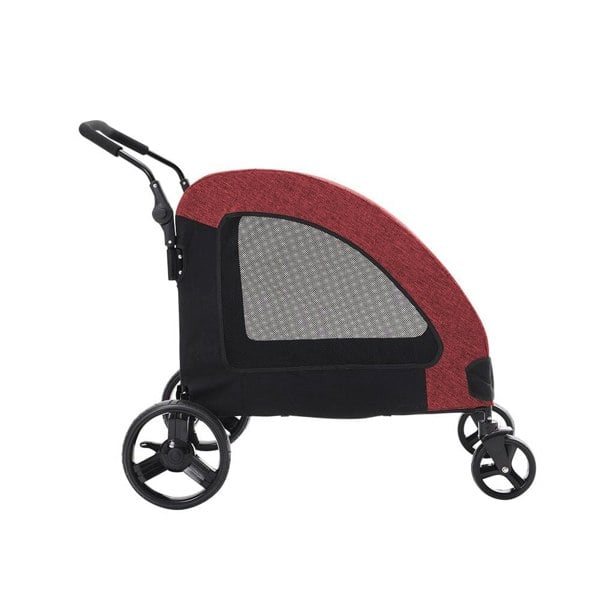 Pets Mood Collapsible Pet Stroller for Cats and Dogs Living and Home