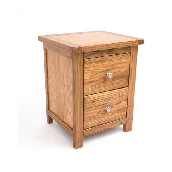 Cabinet Bits Trivento 2 Drawer Bedside Table