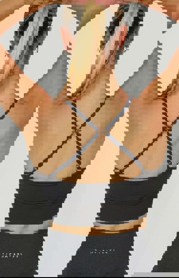 V3 Apparel Tempo Seamless Multi-Way Sports Bra - Slate Grey