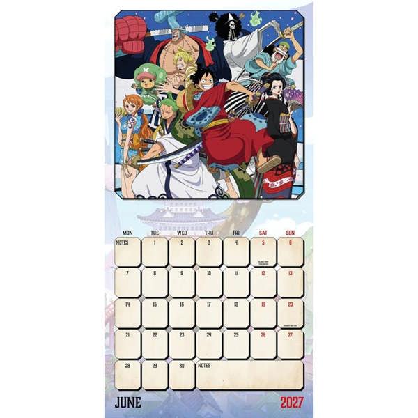 One Piece Calendar 2027, Wall Calendars, Month To View, Entertainment, Gift