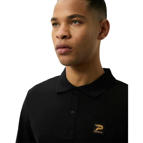 Patrick Mens Luca Polo Shirt - Black - 