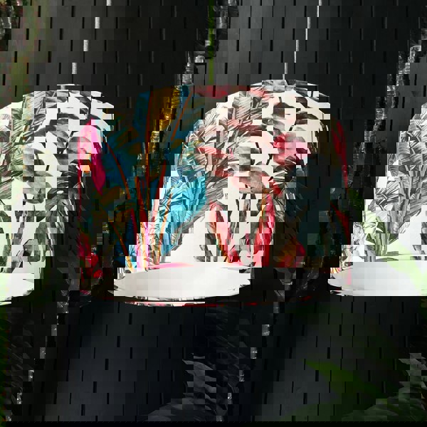 Love Frankie ice jungle velvet lampshade