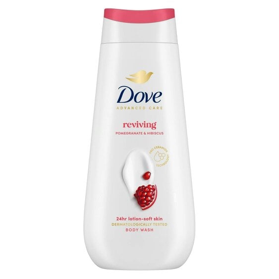 Dove Advanced Care Body Wash Reviving for 24Hrs Renewing Micromoisture, 3x225ml