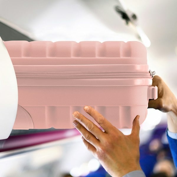 Flight Knight 40x20x25cm Hard Case Cabin Suitcase Ryanair Free Approved Carry On