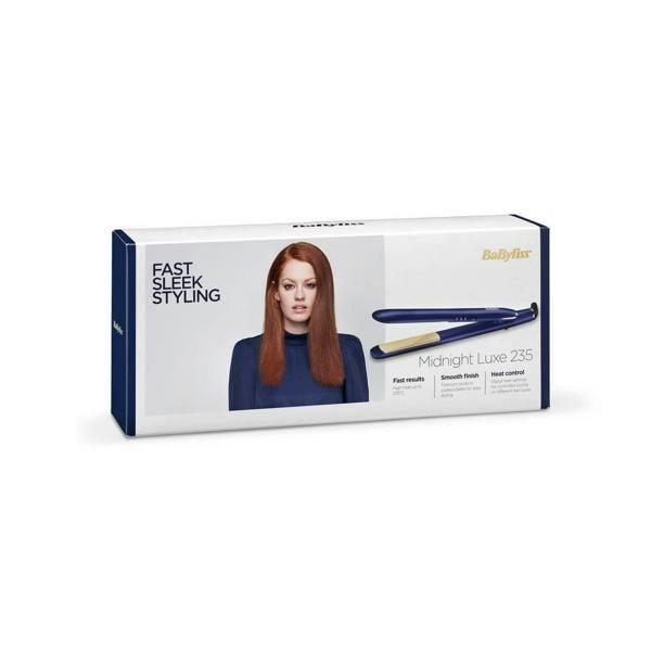 BaByliss 2516U Luxe Hair Straightener - Midnight Blue