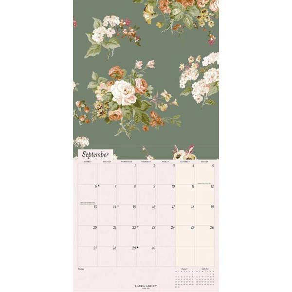 Fashion Laura Ashley Calendar 2027, Wall Calendars, Month To View, Art, Gift
