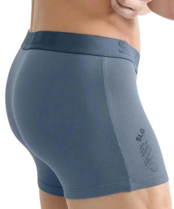 Sloggi 2-Pack SLG Base Modal Soft Boxer Trunks, Blue Combination