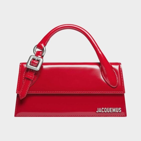 Jacquemus Le Chiquito Long Boucle Red