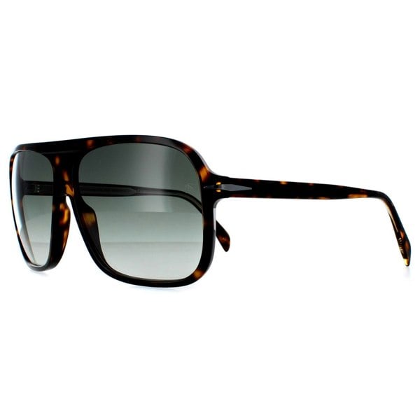 David Beckham Sunglasses DB7008/S 086 9K Dark Havana Green Gradient