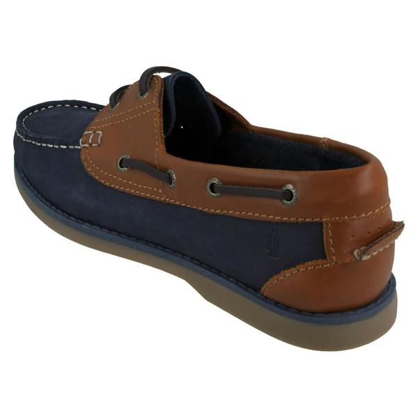 Hush Puppies Mens Hush Puppies Casual Lace Up Deck Shoes Wilson Boat Shoe