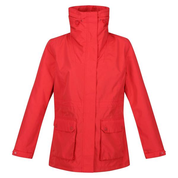 Regatta Womens/Ladies Novalee Raincoat - Miami Red