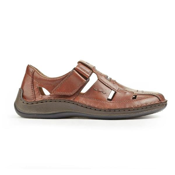 Rieker 05284 Fisherman Sandals   in  Brown