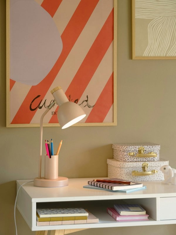 Nordlux Devone | Table lamp | Dusty rose