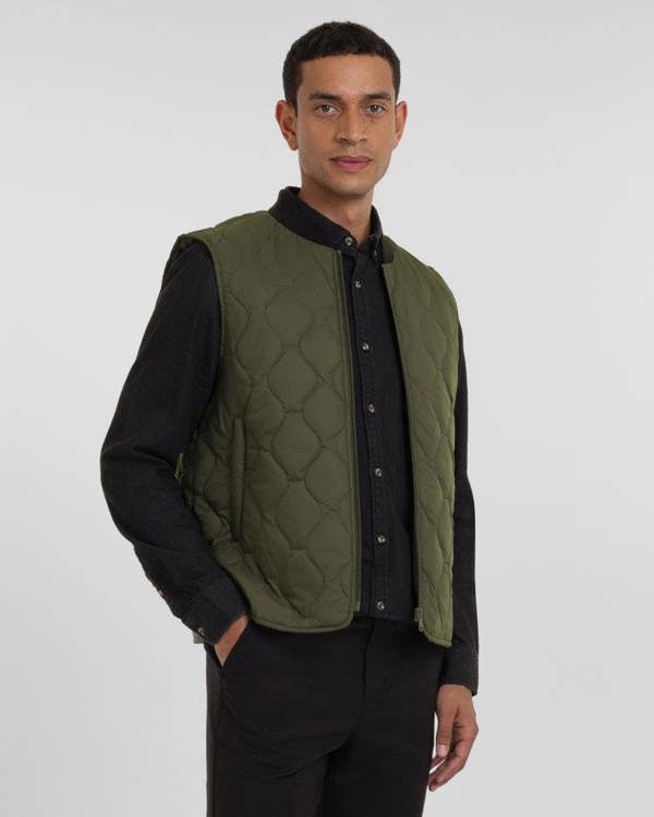 Steel & Jelly addington-onion-quilted-gilet