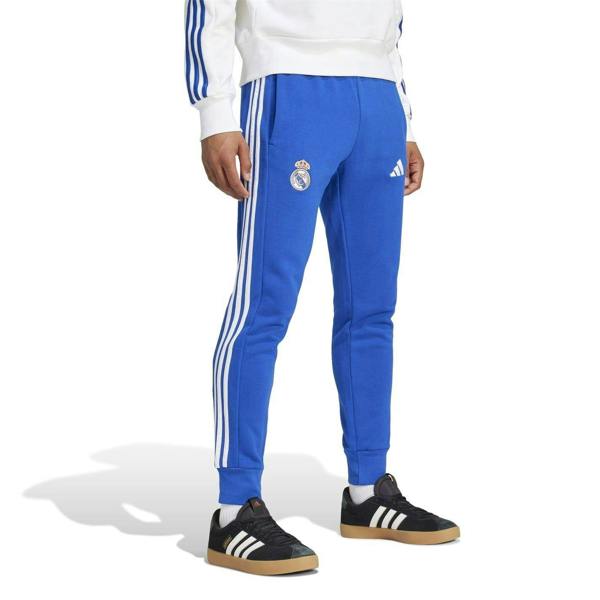 Adidas Mens Real Madrid CF Tracksuit Bottoms - Blue - 
