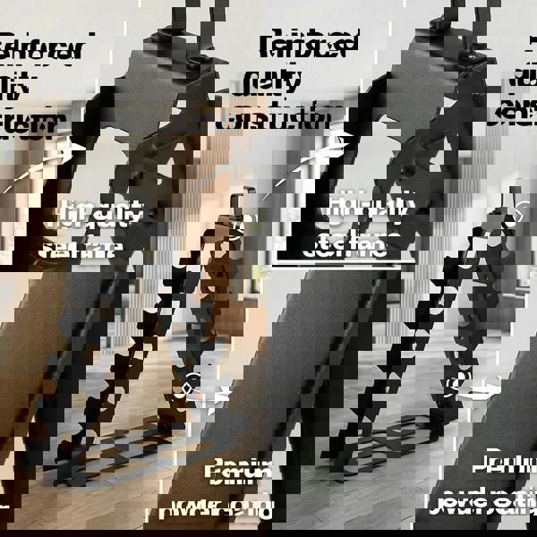 Centra Dumbbell Rack Stand Steel A-Frame Home Gym Weight Storage Holder 180LB