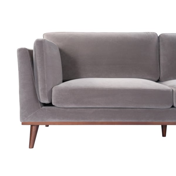 Mickey 3 Seat Sofa - Stone Grey