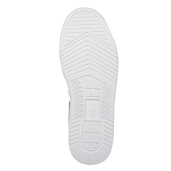 Lacoste Unisex Adult L001 Leather Trainers - White - 