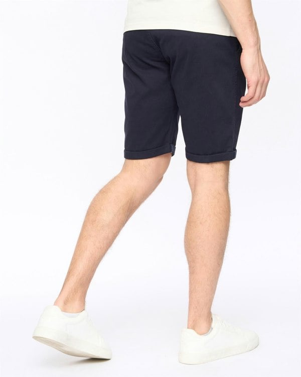 Crosshatch Sinwood Chino Shorts Navy