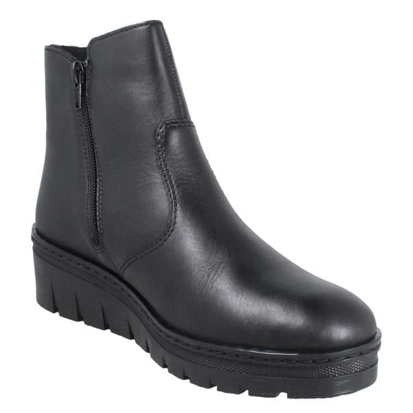 Rieker Ladies Rieker Fleece Lined Ankle Boots X9165