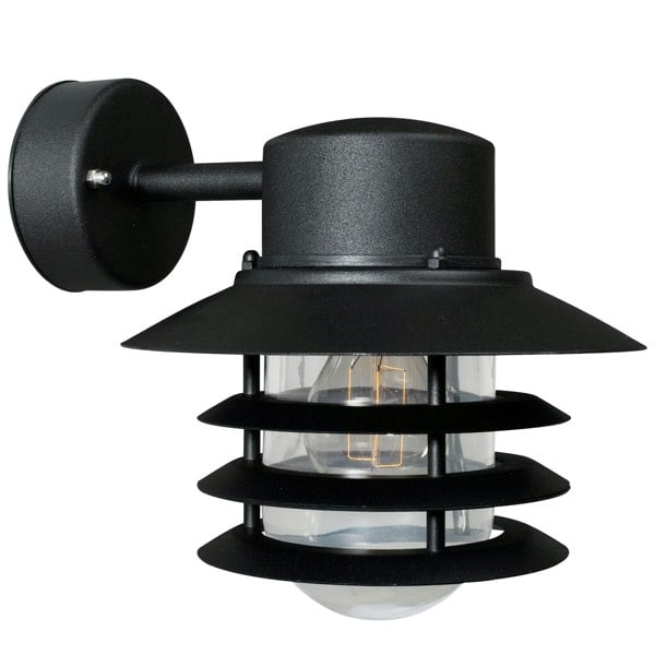 Nordlux Vejers Down | Wall light | Black