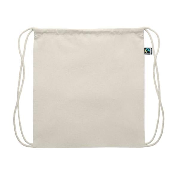 MidOcean Osole Draw Fairtrade Drawstring Bag - Beige - 
