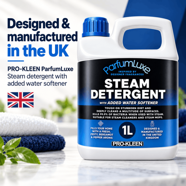 ProKleen Pro-Kleen Parfum Luxe Steam Mop Detergent Sauvage 1L x2- Deeply Cleans, Removes Stains, Deodorises
