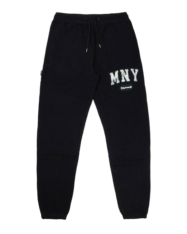 Money Camo Fill Pant Black